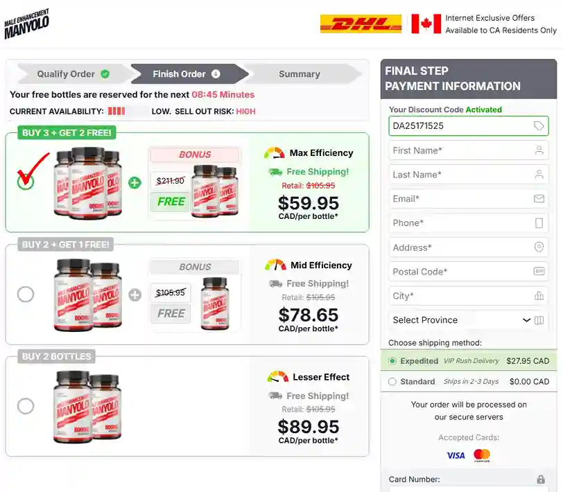 Manyolo Manyolo Order Page